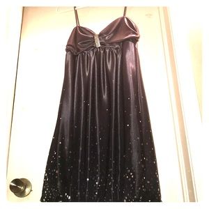 Silver ombré sparkle dress #formal #prom #new